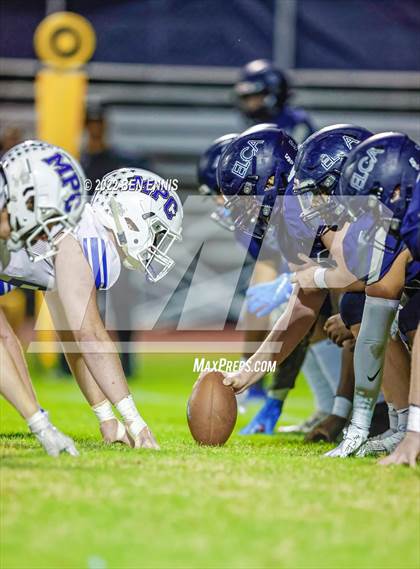 Thumbnail 3 in Mount Paran Christian vs Eagle's Landing Christian Academy (GHSA 2A First Round Playoff) photogallery.