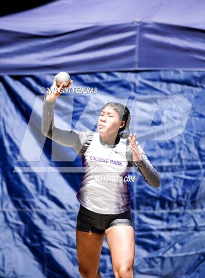 Thumbnail 3 in DAL Track & Field Championships (Girls Shot Put) photogallery.