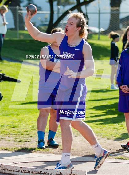Thumbnail 2 in Southridge @ Sunset (Boys' Track and Shot Put) photogallery.