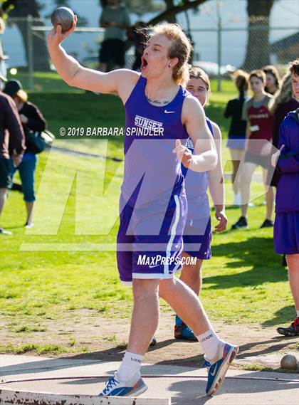 Thumbnail 2 in Southridge @ Sunset (Boys' Track and Shot Put) photogallery.