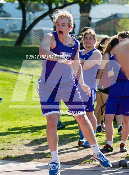Thumbnail 3 in Southridge @ Sunset (Boys' Track and Shot Put) photogallery.