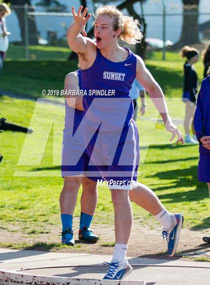 Thumbnail 3 in Southridge @ Sunset (Boys' Track and Shot Put) photogallery.