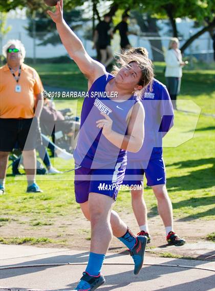 Thumbnail 1 in Southridge @ Sunset (Boys' Track and Shot Put) photogallery.