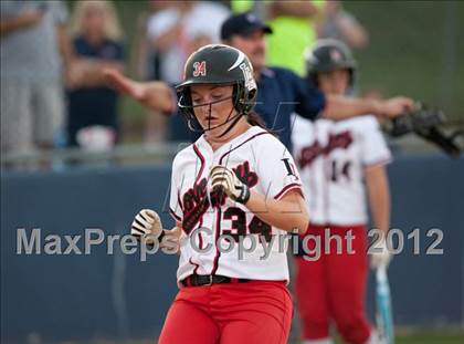 Thumbnail 3 in Bonham vs Lovejoy (3A Region II Area Playoff) photogallery.