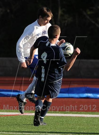 Thumbnail 2 in Dana Hills vs Corona Del Mar (Zach Butcher Memorial Tournament) photogallery.