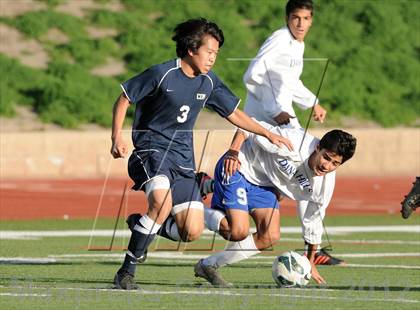 Thumbnail 3 in Dana Hills vs Corona Del Mar (Zach Butcher Memorial Tournament) photogallery.