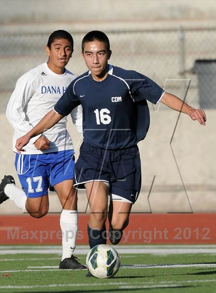 Thumbnail 3 in Dana Hills vs Corona Del Mar (Zach Butcher Memorial Tournament) photogallery.