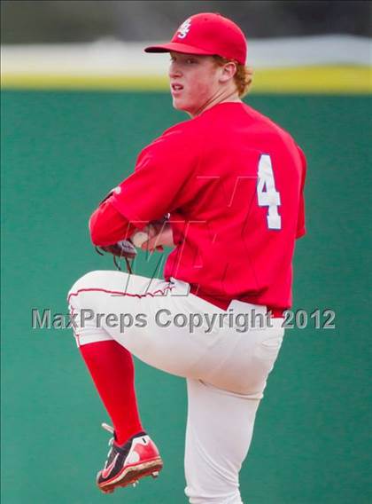 Thumbnail 3 in Pearland vs Fort Bend Dulles (Yellowjacket Tournament) photogallery.