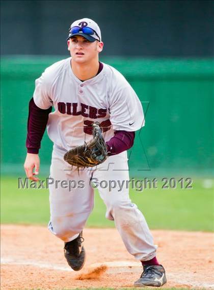 Thumbnail 2 in Pearland vs Fort Bend Dulles (Yellowjacket Tournament) photogallery.