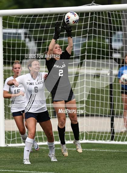 Thumbnail 2 in Pine Lake Prep vs. Franklin Academy (NCHSAA 2A Championship) photogallery.