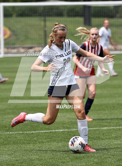 Thumbnail 2 in Pine Lake Prep vs. Franklin Academy (NCHSAA 2A Championship) photogallery.