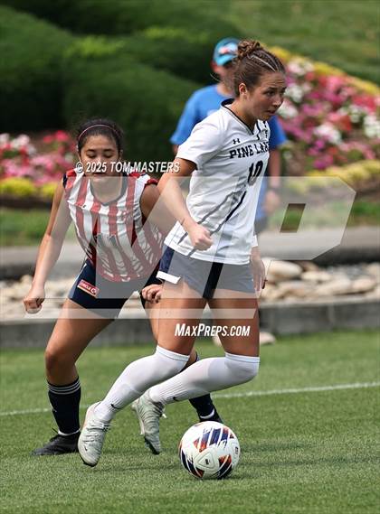 Thumbnail 2 in Pine Lake Prep vs. Franklin Academy (NCHSAA 2A Championship) photogallery.