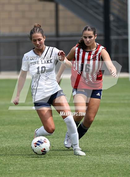 Thumbnail 2 in Pine Lake Prep vs. Franklin Academy (NCHSAA 2A Championship) photogallery.