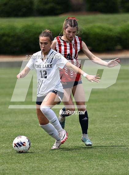 Thumbnail 3 in Pine Lake Prep vs. Franklin Academy (NCHSAA 2A Championship) photogallery.