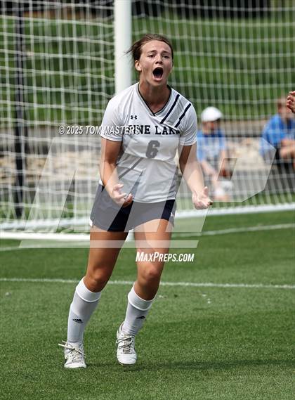 Thumbnail 3 in Pine Lake Prep vs. Franklin Academy (NCHSAA 2A Championship) photogallery.