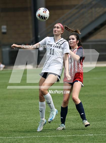 Thumbnail 2 in Pine Lake Prep vs. Franklin Academy (NCHSAA 2A Championship) photogallery.
