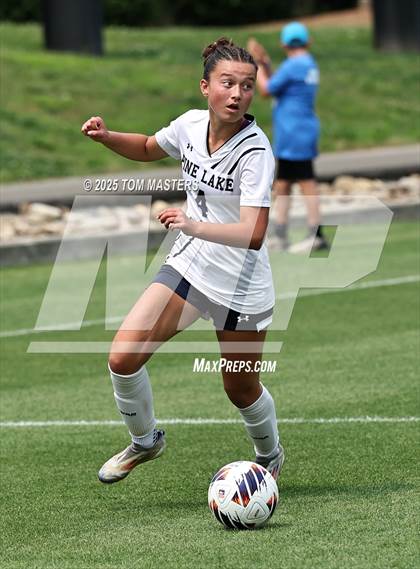 Thumbnail 3 in Pine Lake Prep vs. Franklin Academy (NCHSAA 2A Championship) photogallery.