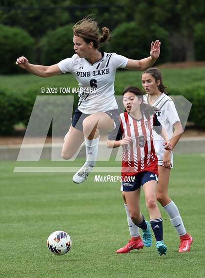 Thumbnail 3 in Pine Lake Prep vs. Franklin Academy (NCHSAA 2A Championship) photogallery.