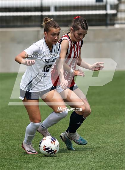 Thumbnail 3 in Pine Lake Prep vs. Franklin Academy (NCHSAA 2A Championship) photogallery.