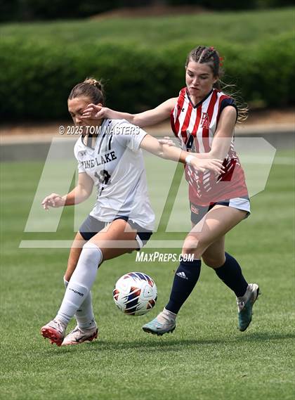 Thumbnail 1 in Pine Lake Prep vs. Franklin Academy (NCHSAA 2A Championship) photogallery.