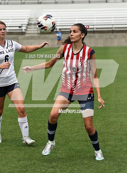 Thumbnail 3 in Pine Lake Prep vs. Franklin Academy (NCHSAA 2A Championship) photogallery.