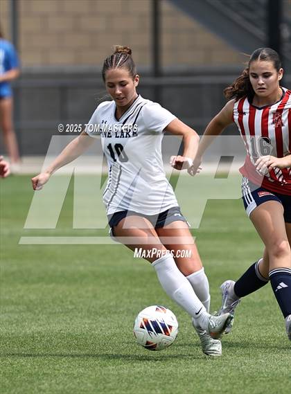 Thumbnail 3 in Pine Lake Prep vs. Franklin Academy (NCHSAA 2A Championship) photogallery.