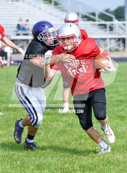 Thumbnail 2 in Tri-County North at Millersport (Scrimmage) photogallery.