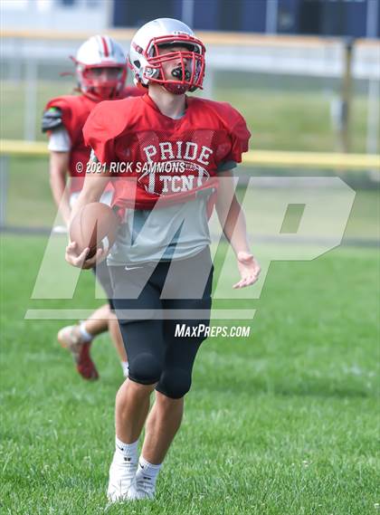 Thumbnail 3 in Tri-County North at Millersport (Scrimmage) photogallery.