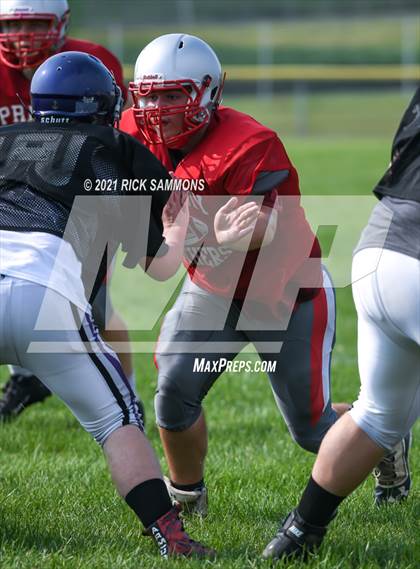 Thumbnail 2 in Tri-County North at Millersport (Scrimmage) photogallery.