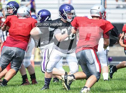 Thumbnail 2 in Tri-County North at Millersport (Scrimmage) photogallery.
