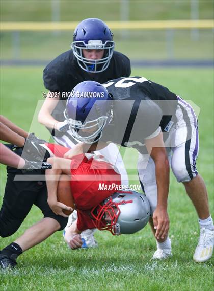 Thumbnail 2 in Tri-County North at Millersport (Scrimmage) photogallery.
