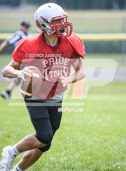 Thumbnail 2 in Tri-County North at Millersport (Scrimmage) photogallery.