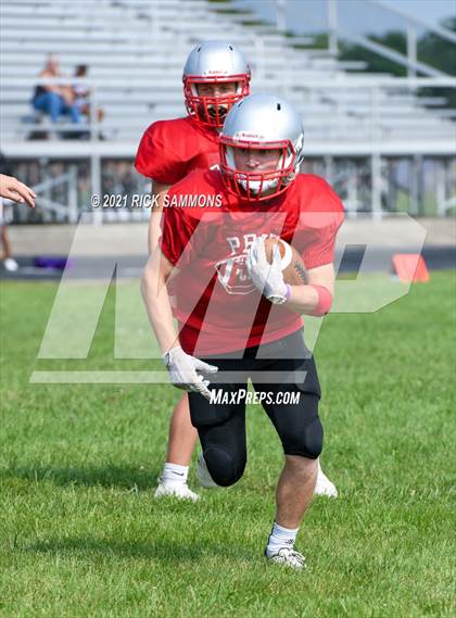 Thumbnail 2 in Tri-County North at Millersport (Scrimmage) photogallery.