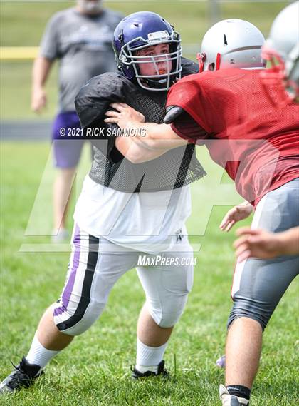 Thumbnail 2 in Tri-County North at Millersport (Scrimmage) photogallery.