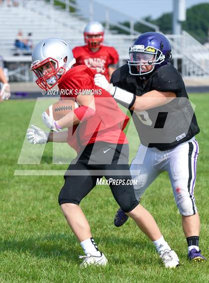 Thumbnail 2 in Tri-County North at Millersport (Scrimmage) photogallery.