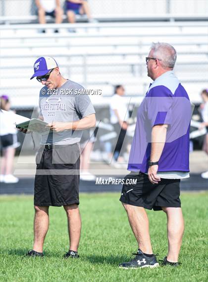 Thumbnail 3 in Tri-County North at Millersport (Scrimmage) photogallery.