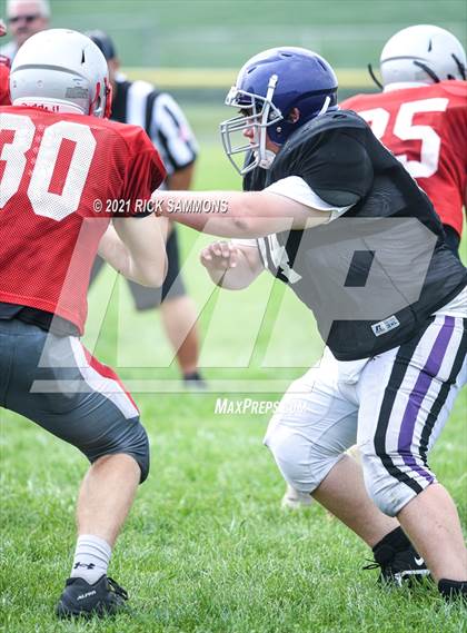Thumbnail 2 in Tri-County North at Millersport (Scrimmage) photogallery.