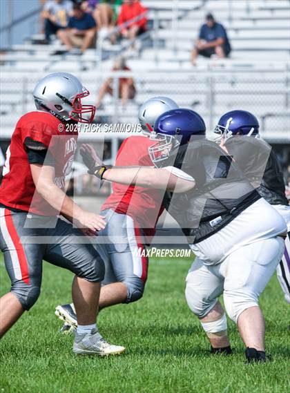 Thumbnail 2 in Tri-County North at Millersport (Scrimmage) photogallery.