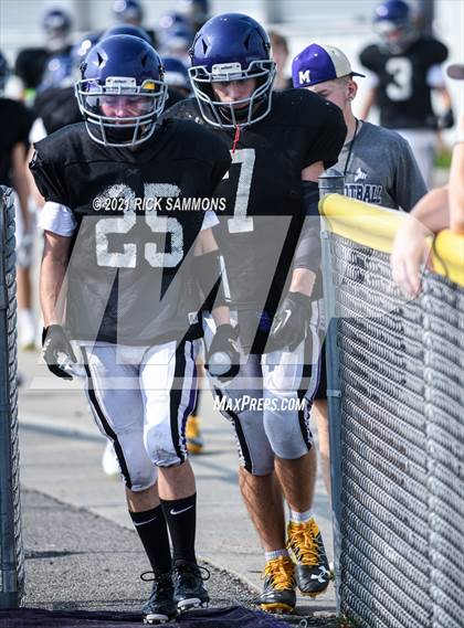 Thumbnail 2 in Tri-County North at Millersport (Scrimmage) photogallery.