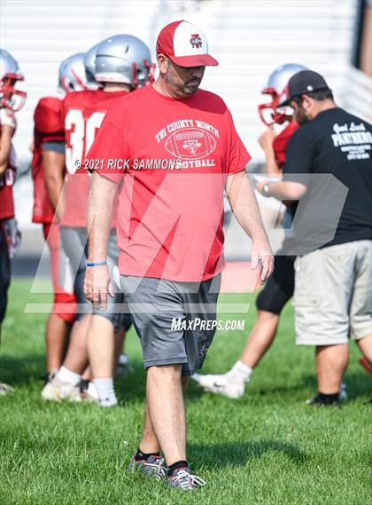 Thumbnail 3 in Tri-County North at Millersport (Scrimmage) photogallery.