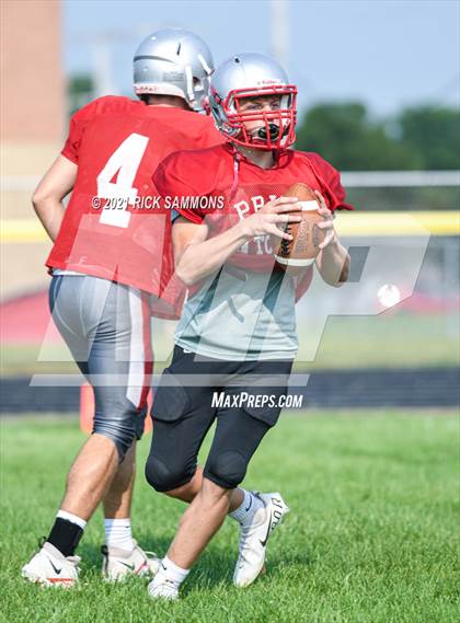 Thumbnail 2 in Tri-County North at Millersport (Scrimmage) photogallery.