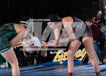 Thumbnail 1 in CIF State Girls Wrestling Championships (Semifinal) photogallery.