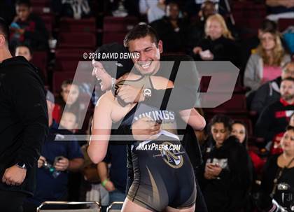 Thumbnail 2 in CIF State Girls Wrestling Championships (Semifinal) photogallery.