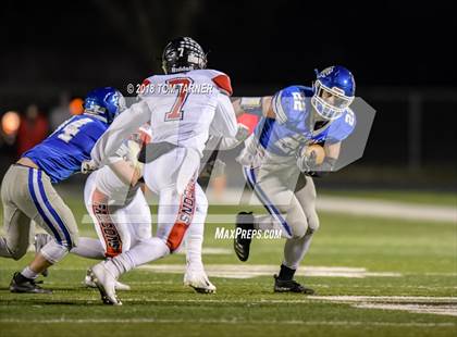 Thumbnail 1 in Newman Central Catholic vs. Gibson City-Melvin-Sibley (IHSA 2A Quarterfinal Playoff) photogallery.