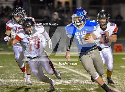 Thumbnail 2 in Newman Central Catholic vs. Gibson City-Melvin-Sibley (IHSA 2A Quarterfinal Playoff) photogallery.
