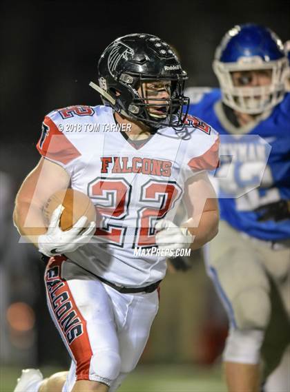 Thumbnail 3 in Newman Central Catholic vs. Gibson City-Melvin-Sibley (IHSA 2A Quarterfinal Playoff) photogallery.