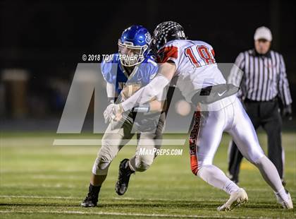 Thumbnail 3 in Newman Central Catholic vs. Gibson City-Melvin-Sibley (IHSA 2A Quarterfinal Playoff) photogallery.