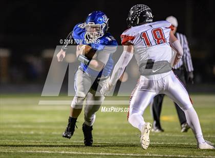Thumbnail 2 in Newman Central Catholic vs. Gibson City-Melvin-Sibley (IHSA 2A Quarterfinal Playoff) photogallery.