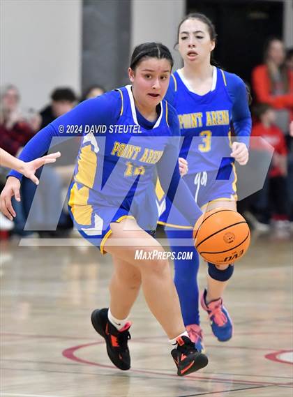 Thumbnail 1 in Point Arena @ Sacramento Adventist (CIF State NorCal D6 Playoff) photogallery.