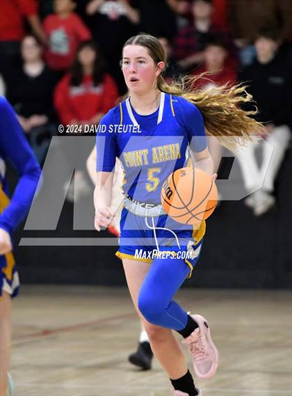 Thumbnail 3 in Point Arena @ Sacramento Adventist (CIF State NorCal D6 Playoff) photogallery.